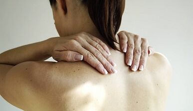 Self -massage with neck osteochondrosis
